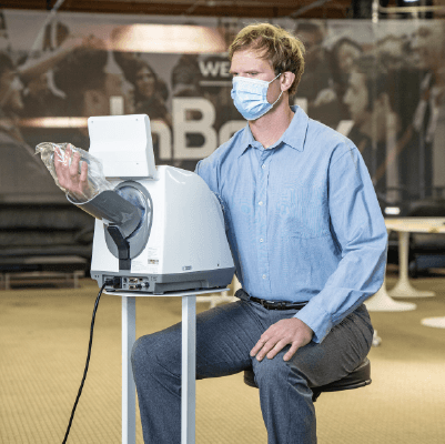 Sanitary testing options